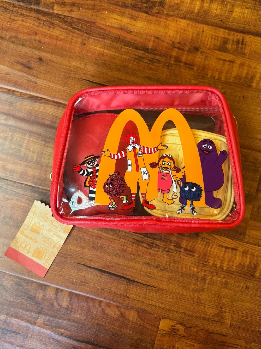 Boxlunch Mcdonald’s Bag Set | Mad Engine, makeup pouches NWT